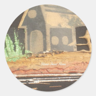 Sticker Rond Hakuna Matata Home Sweet Home inspiration quote.jp