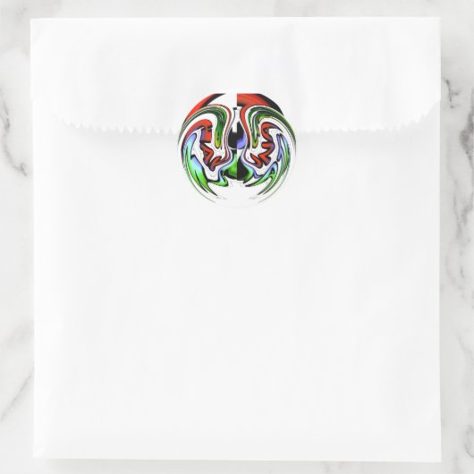 Sticker Rond HakunaMatata hakunamatata Dons (Sac)