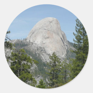 Sticker Rond Half Dome depuis Panorama Trail II