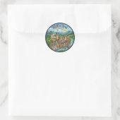 Sticker Rond Hall en Tyrol Autriche (Sac)