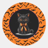 Sticker Rond Halloween (Devant)
