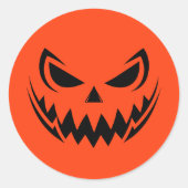 Sticker Rond Halloween (Devant)
