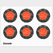 Sticker Rond Halloween (Feuille)