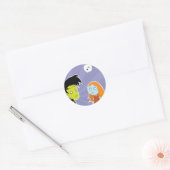 Sticker Rond Halloween (Enveloppe)