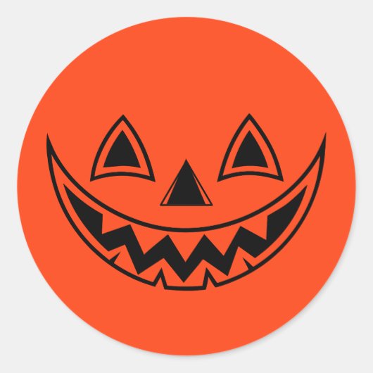 Sticker Rond Halloween (Devant)