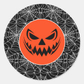 Sticker Rond Halloween (Devant)