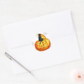 Sticker Rond Halloween (Enveloppe)
