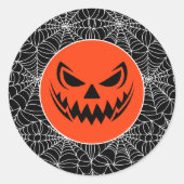 Sticker Rond Halloween (Devant)