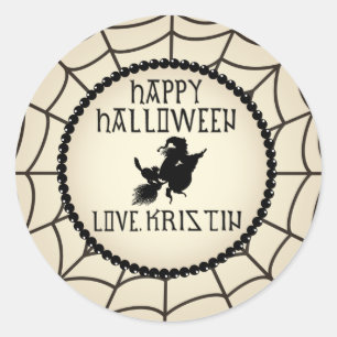 Sticker Rond Halloween