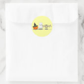 Sticker Rond Halloween (Sac)