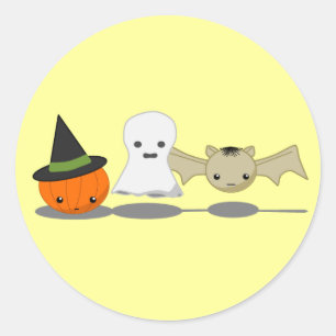 Sticker Rond Halloween