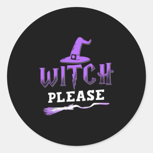 Sticker Rond Halloween (Devant)
