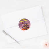 Sticker Rond Halloween (Enveloppe)