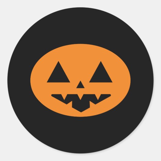 Sticker Rond Halloween (Devant)