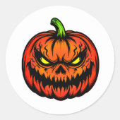 Sticker Rond Halloween (Devant)