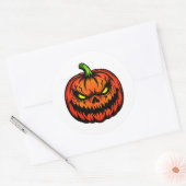 Sticker Rond Halloween (Enveloppe)