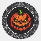 Sticker Rond Halloween (Devant)