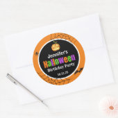 Sticker Rond Halloween (Enveloppe)
