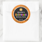 Sticker Rond Halloween (Sac)