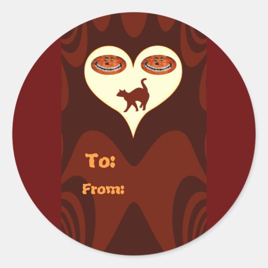 Sticker Rond Halloween #2_ (Devant)