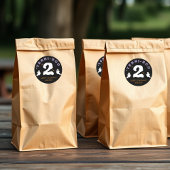 Sticker Rond Halloween 2e anniversaire Terri-Boo Twos Ghost got