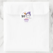 Sticker Rond Halloween Boo Spooktacular Ghost Favoriser (Sac)