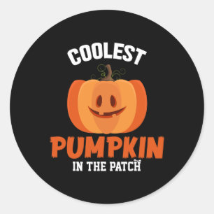 Sticker Rond Halloween Coolest