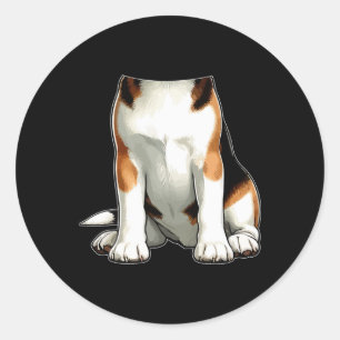 Sticker Rond Halloween Costume animal Cosplay Beagle Correspond
