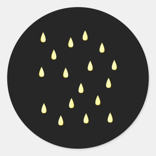 Sticker Rond Halloween Costume Strawberry Seed Pattern Funny La (Devant)