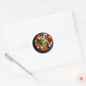 Sticker Rond Halloween Déplaisant Candy Bowl (Enveloppe)