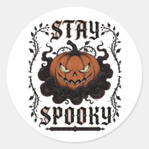 Sticker Rond halloween, halloween sac fourre-tout, cadeau hallo