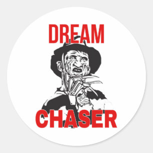 Sticker Rond Halloween Horror Movie Gear Pour Les Amateurs De M