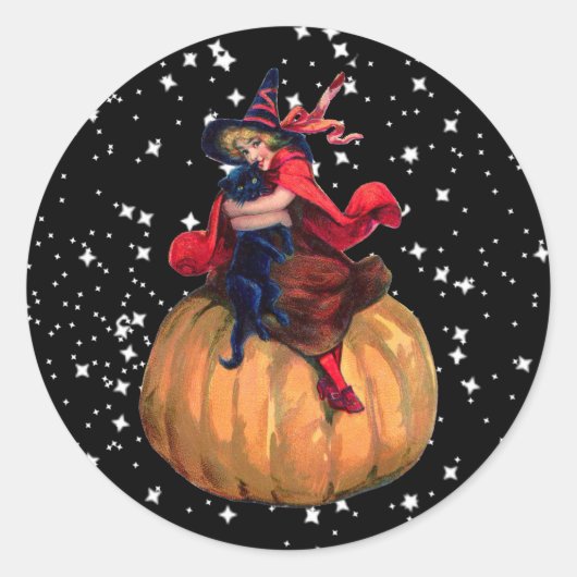 Sticker Rond Halloween : La Frontière Finale (Devant)