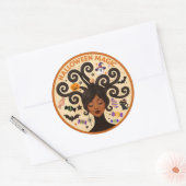 Sticker Rond Halloween magique (Enveloppe)