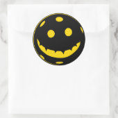 Sticker Rond Halloween Pickleball (Sac)