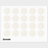 Sticker rond Halloween Skull Classic (Feuille)