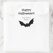 Sticker Rond Halloween sur mesure (Sac)
