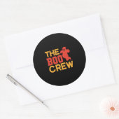 Sticker Rond Halloween The Boo Crew (Enveloppe)