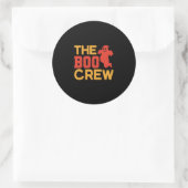 Sticker Rond Halloween The Boo Crew (Sac)