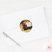 Sticker Rond Halloween vintage (Enveloppe)