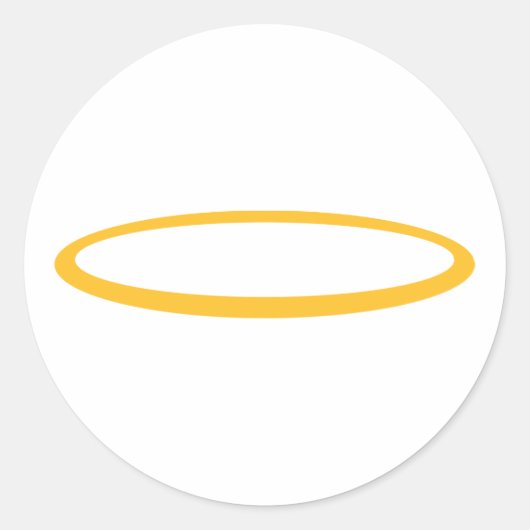 Sticker Rond Halo (Devant)