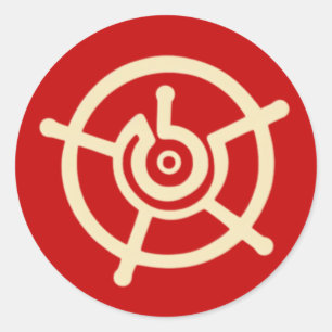 Sticker Rond Halo Saint