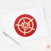 Sticker Rond Halo Saint (Enveloppe)