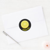 Sticker Rond Halve Lemon (Enveloppe)