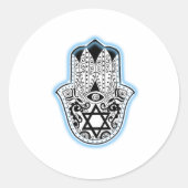 Sticker Rond Hamsa (Devant)