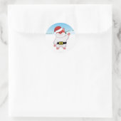 Sticker Rond Hamster (Sac)