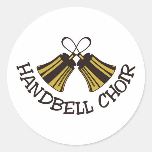Sticker Rond Handbell Choir (Devant)