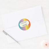 Sticker Rond Handicap visuel (Enveloppe)
