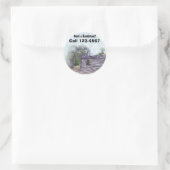 Sticker Rond Handyman (Sac)
