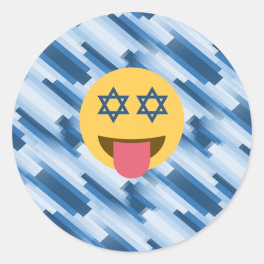 Sticker Rond hanoukka chanukkah emoji (Devant)
